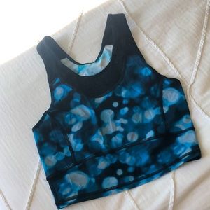 Sweaty Betty x model fit low impact bra